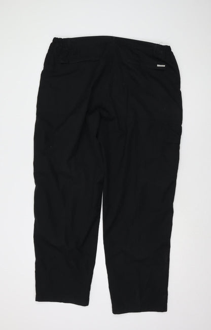 Regatta Men's Black Cargo Trousers XL Polyester Cotton