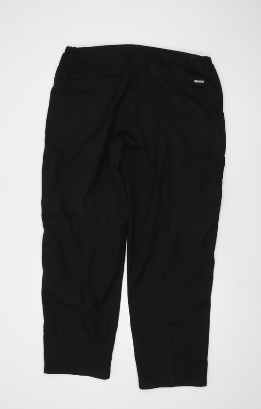 Regatta Men's Black Cargo Trousers XL Polyester Cotton