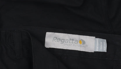 Regatta Men's Black Cargo Trousers XL Polyester Cotton