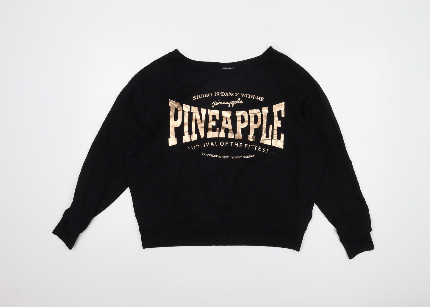 Pineapple Black Women's Medium Sweatshirt