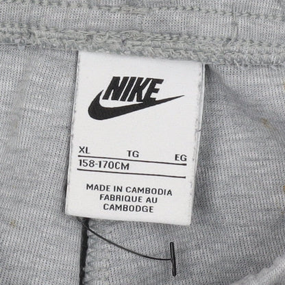Nike Boys XL Grey Jogger Trousers, School Casual Wear