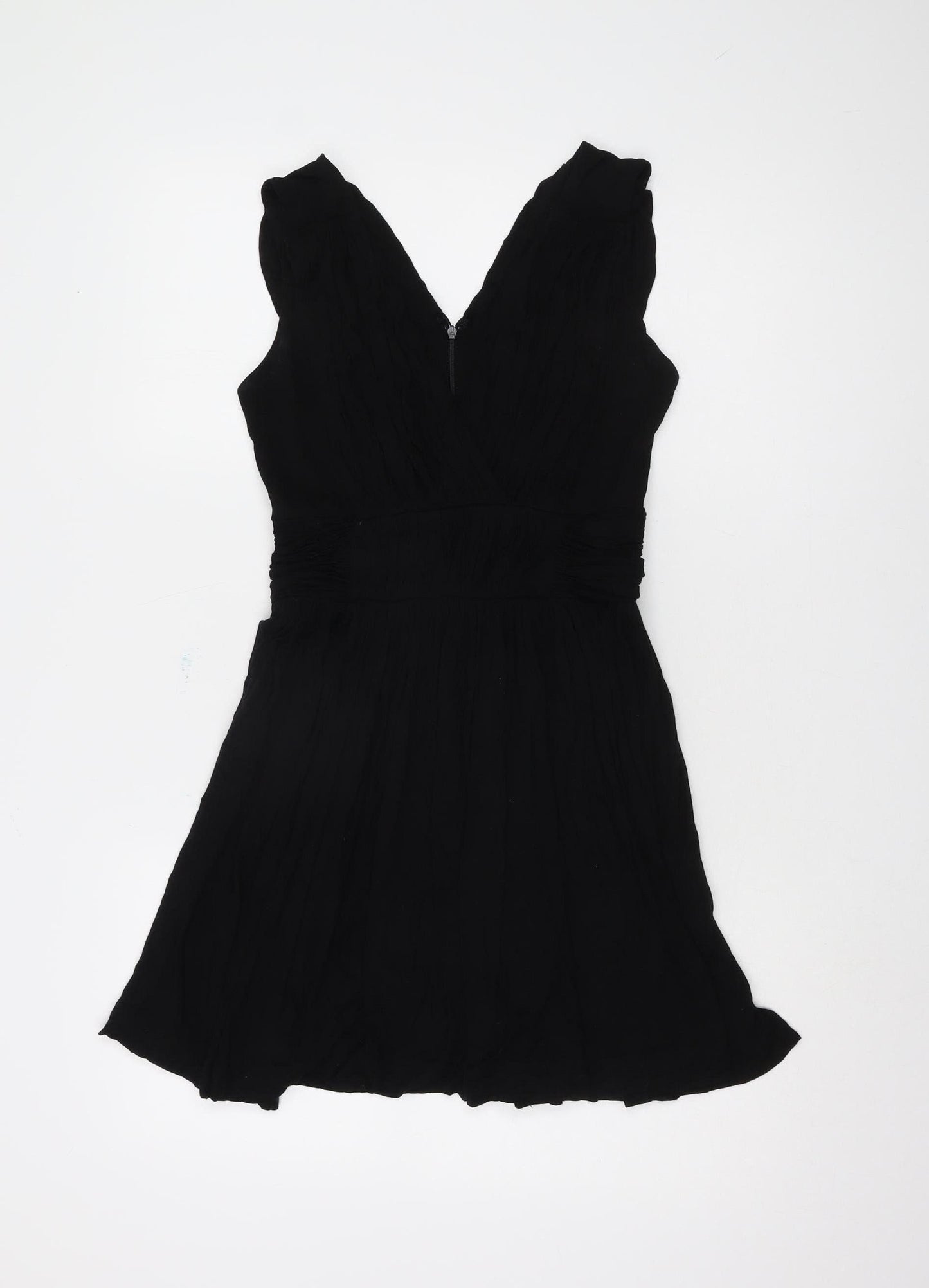 French Connection Women's Black A-Line Short Dress