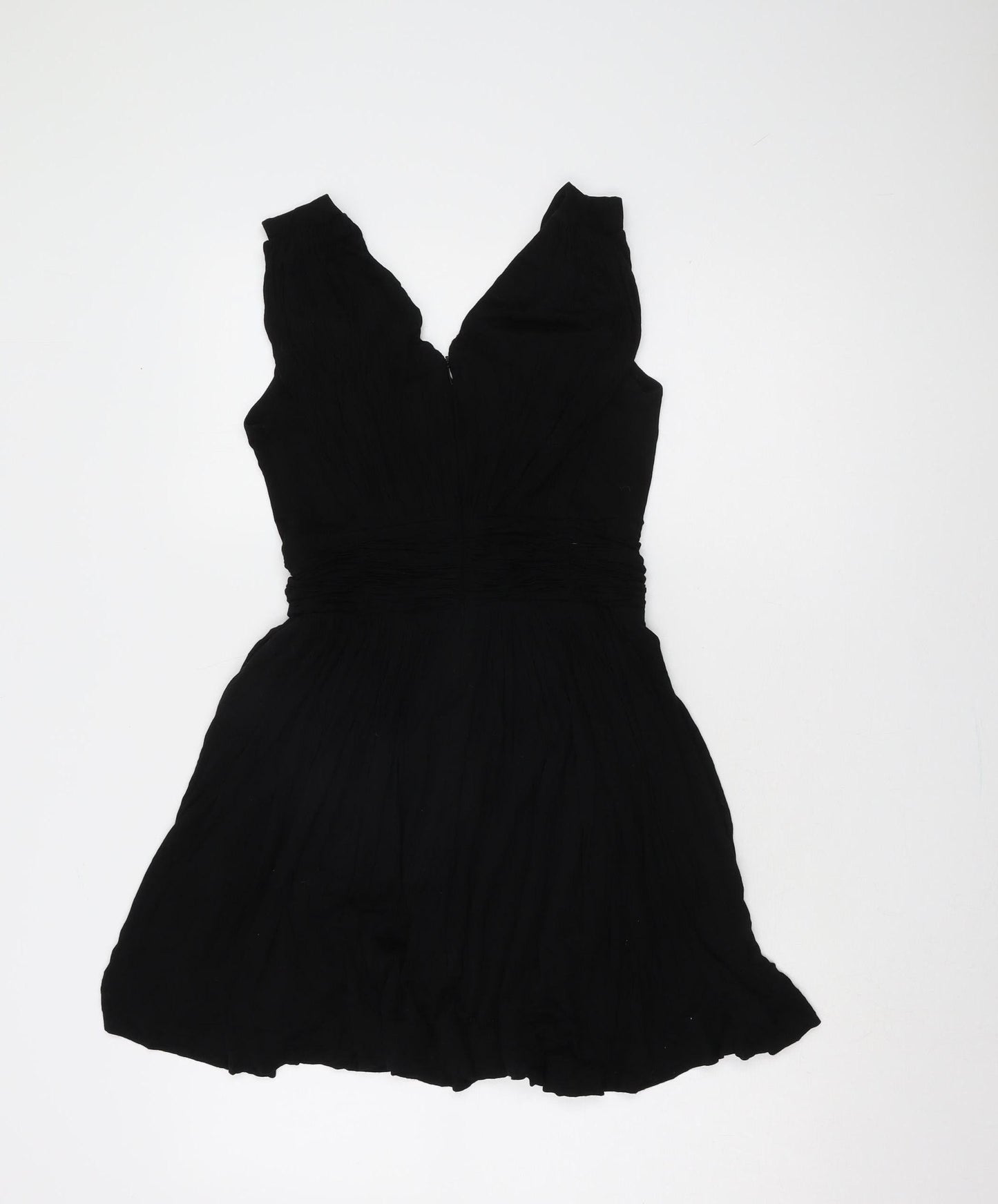 French Connection Women's Black A-Line Short Dress