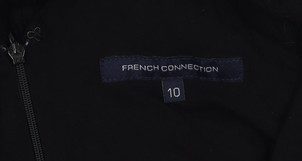 French Connection Women's Black A-Line Short Dress