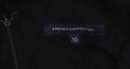 French Connection Women's Black A-Line Short Dress
