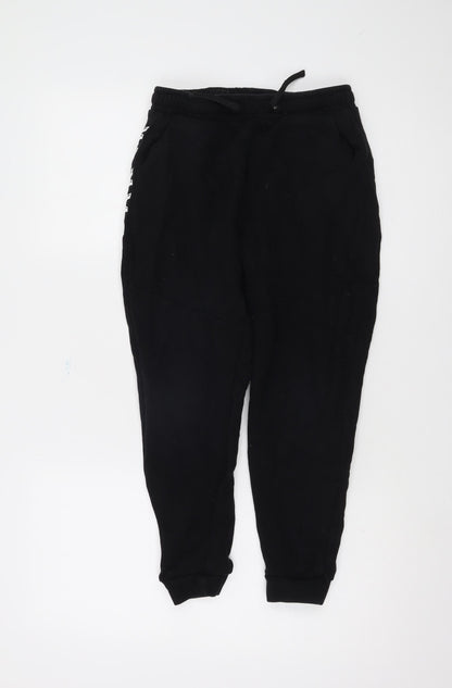 Baker by Ted Baker Boys Black Joggers 12 Years Cotton Casual