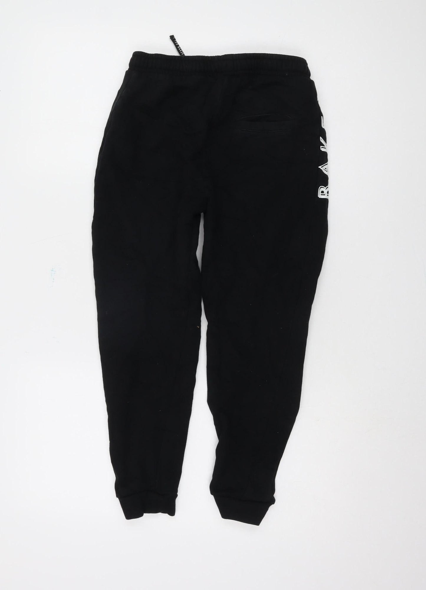 Baker by Ted Baker Boys Black Joggers 12 Years Cotton Casual