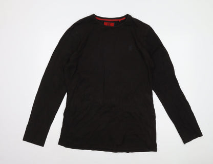 Mens UK Size XL DFND Black  T-Shirt