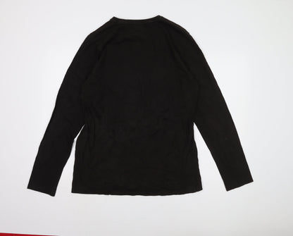 Mens UK Size XL DFND Black  T-Shirt