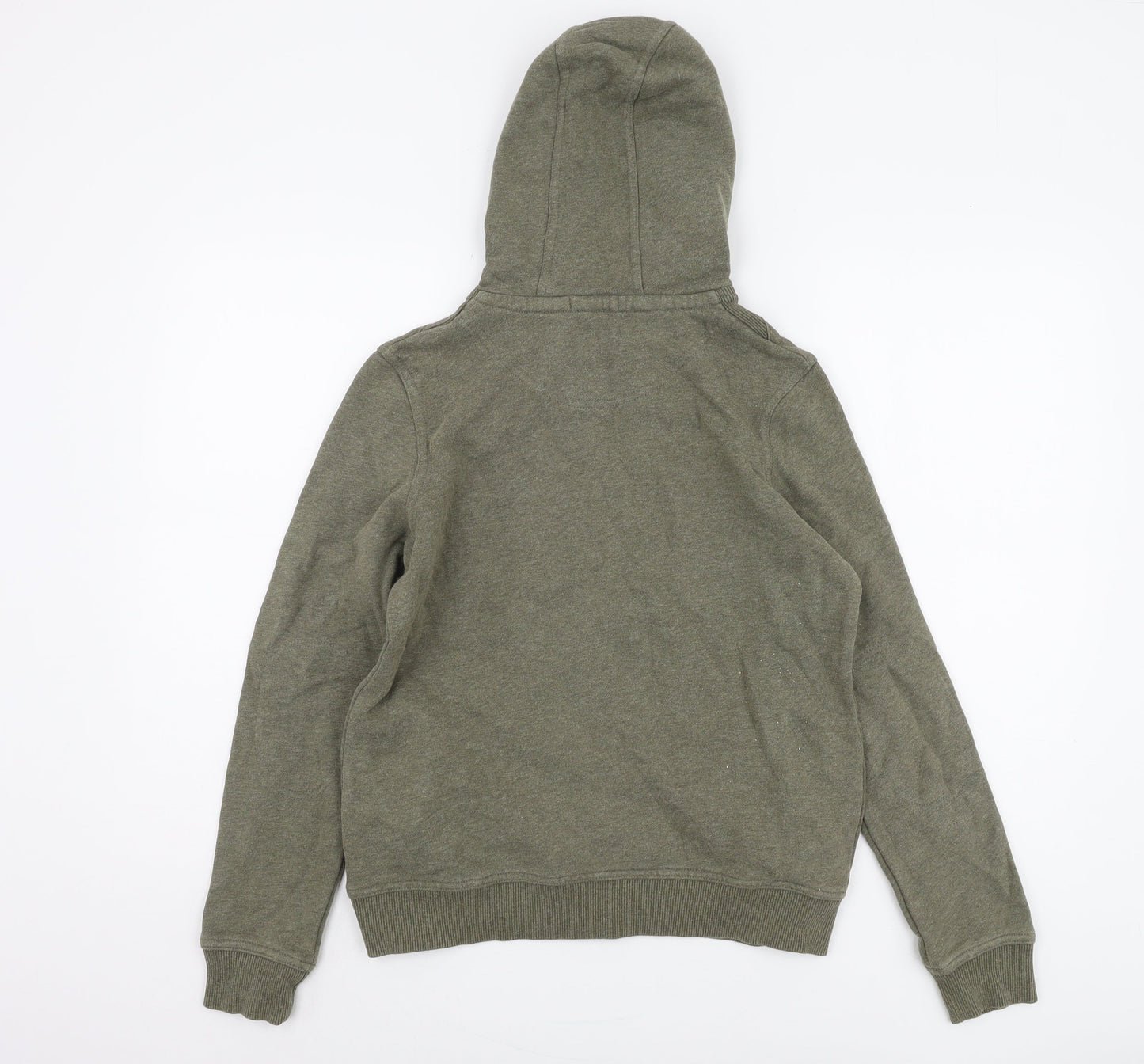 Barbour Women's Black Pullover Sweatshirt Green Size 10