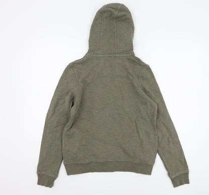 Barbour Women's Black Pullover Sweatshirt Green Size 10