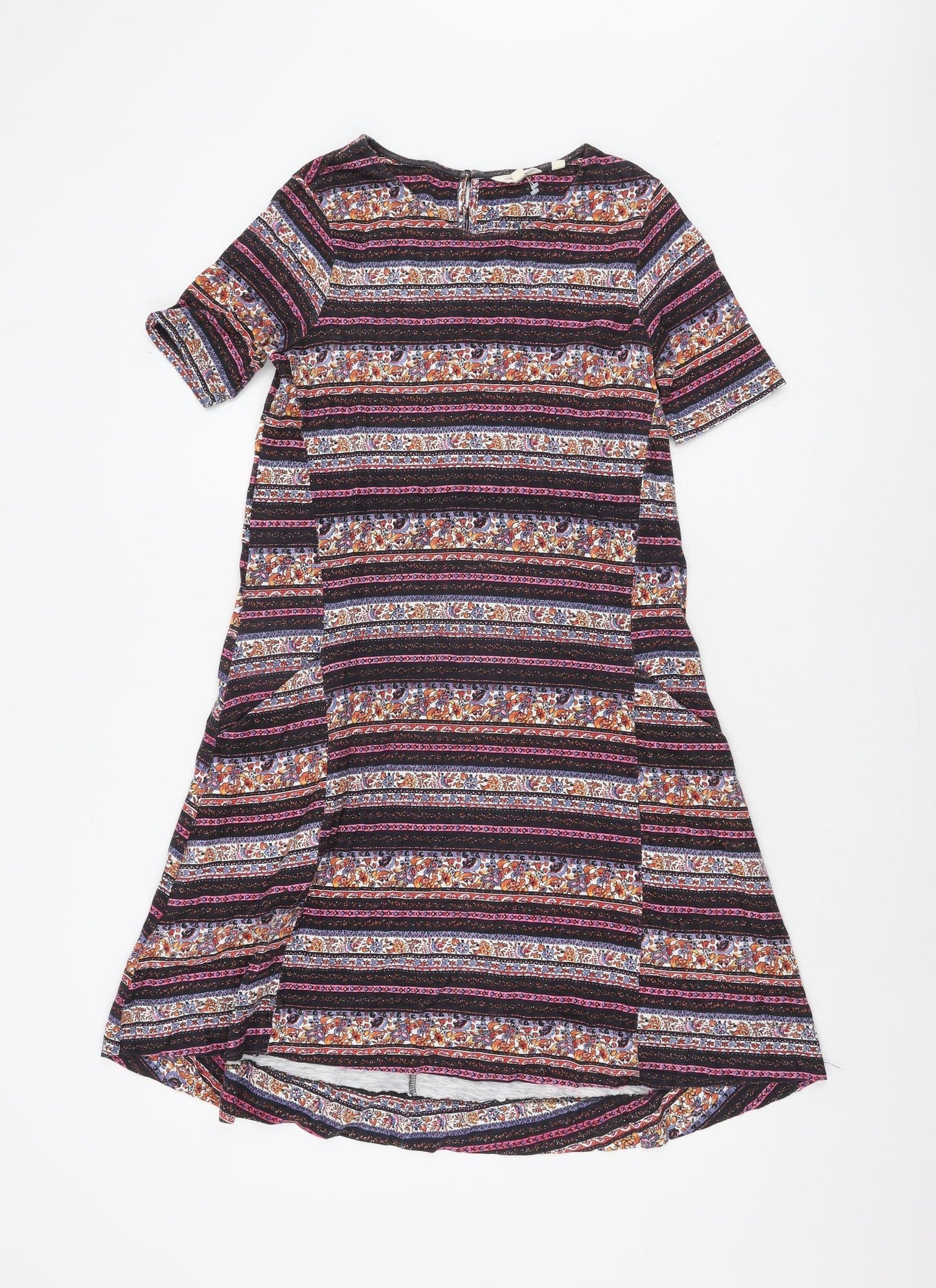 Fat Face Women's Multicoloured Shift Dress Size 8