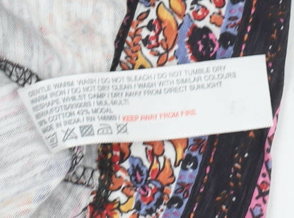 Fat Face Women's Multicoloured Shift Dress Size 8