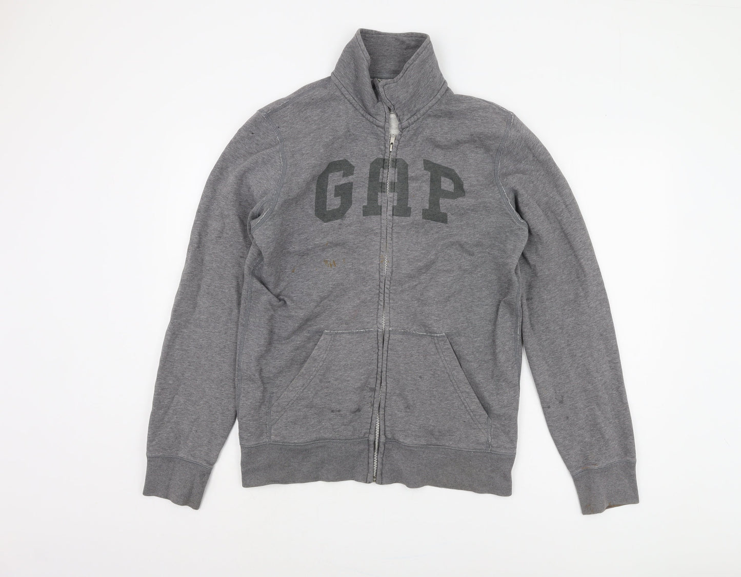 Mens UK Size S Gap Grey Basic Jacket