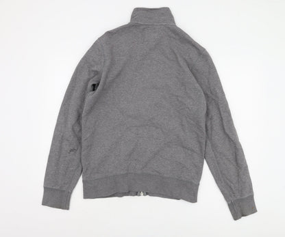 Mens UK Size S Gap Grey Basic Jacket
