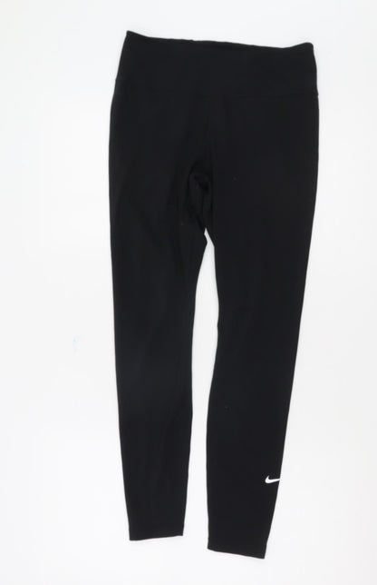 Nike Women's Black Leggings M for Gym and Running