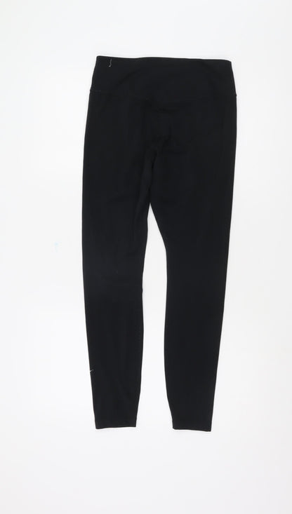 Nike Women's Black Leggings M for Gym and Running