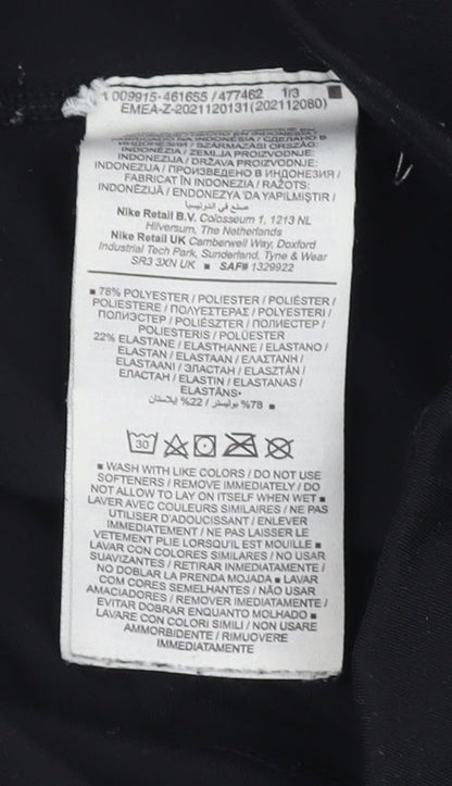 Nike Women's Black Leggings M for Gym and Running