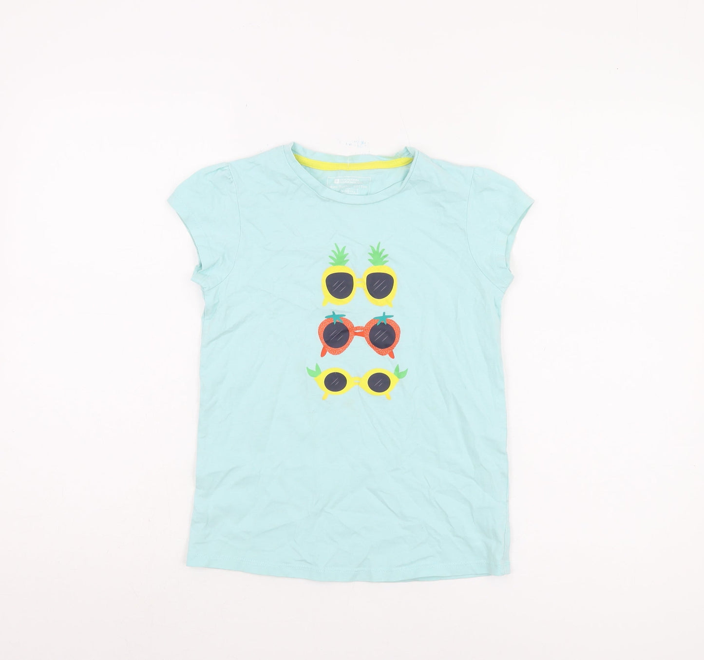 Mountain Warehouse Girls Blue Graphic T-Shirt, 9-10 Years