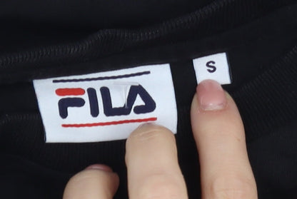 Mens UK Size S FILA Black  T-Shirt