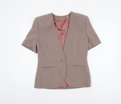 Debenham & Freebody Women's Brown Blazer Size 12