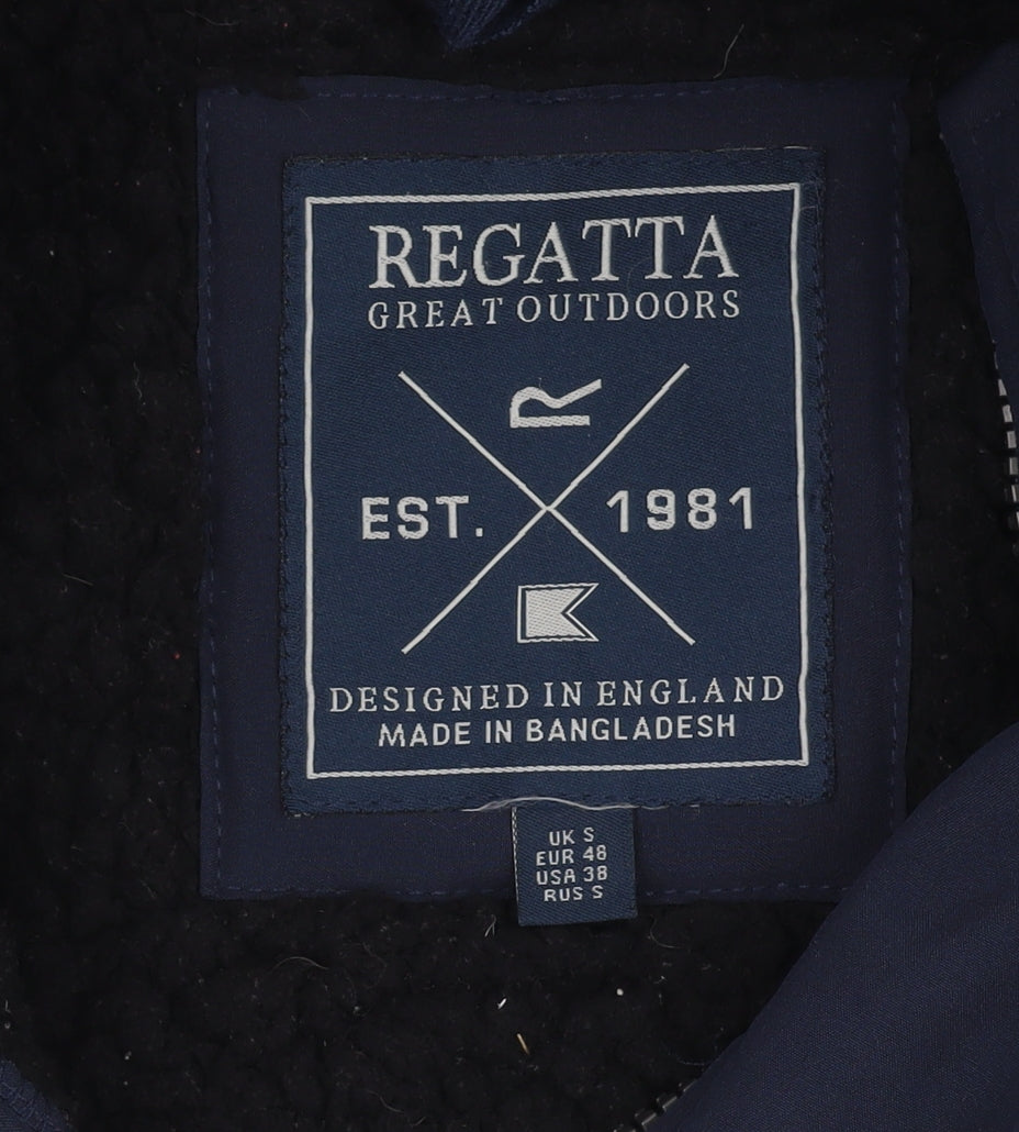 Mens UK Size S Regatta Blue Basic Jacket