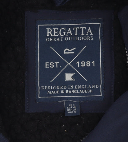 Mens UK Size S Regatta Blue Basic Jacket