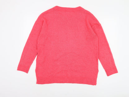 GAP Women's Pink Pullover Jumper, Size M