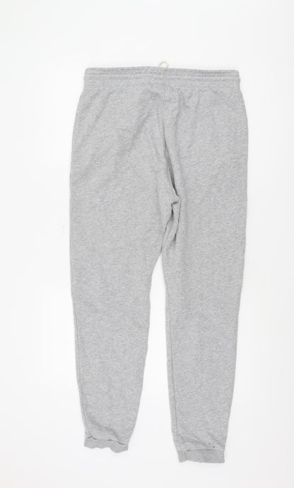 Reebok Men's Grey Jogger Trousers, Size M