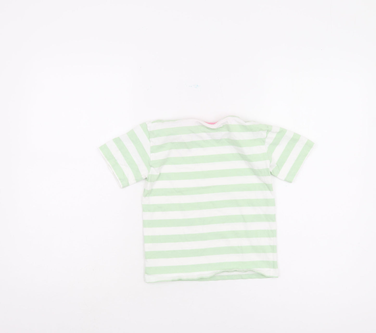 Mountain Warehouse Girls Green Striped T-Shirt 5-6 Years