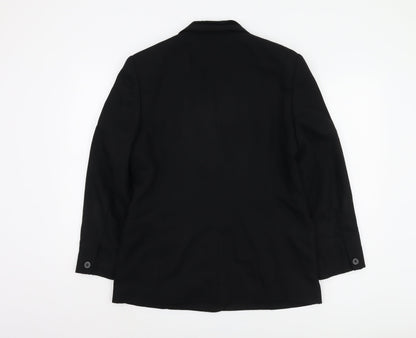 Windsmoor Women's Black Wool Blazer Size 14