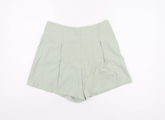ASOS Design Women Sage Green Chino Shorts Size 10
