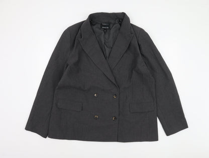 River Island Women's Grey Blazer Size 18