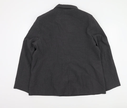 River Island Women's Grey Blazer Size 18