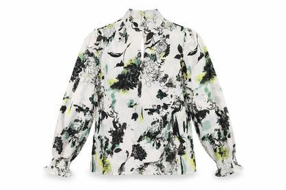 Next Women's Multicoloured Floral Blouse, Size 14, Casual Style