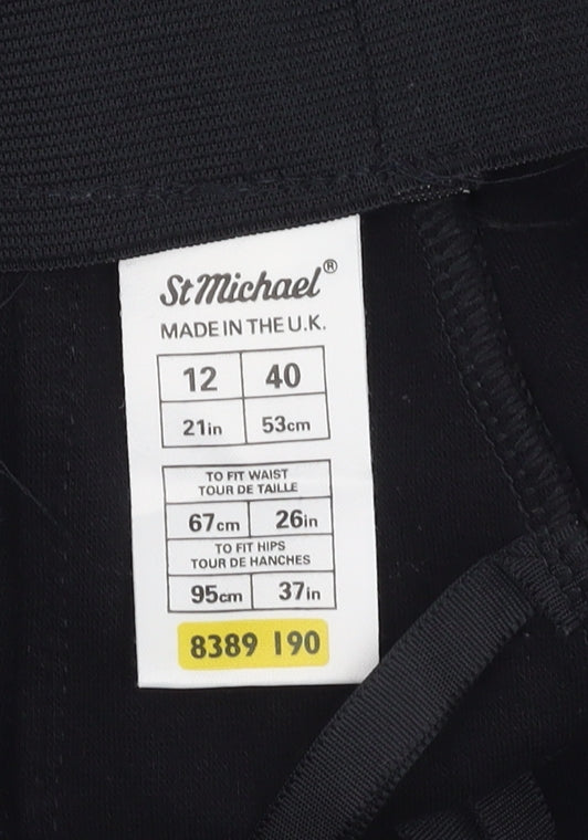 Womens UK Size 12 St Michael Straight & Pencil  Skirt