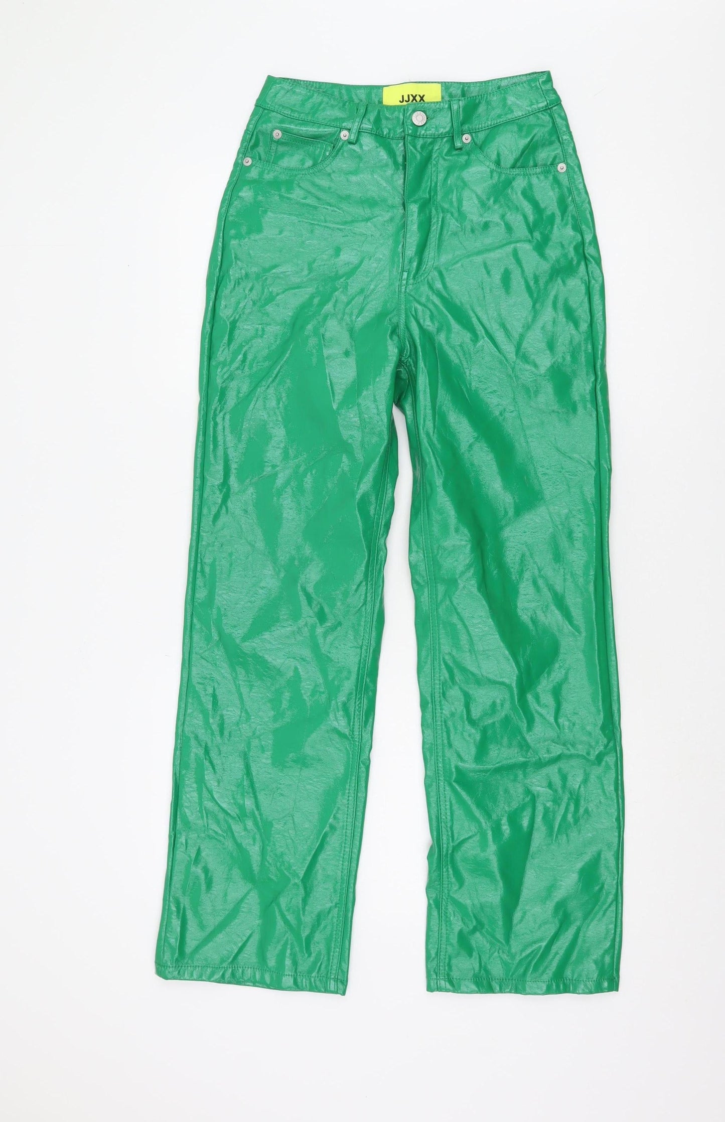 JJXX Women's Green Straight Trousers S