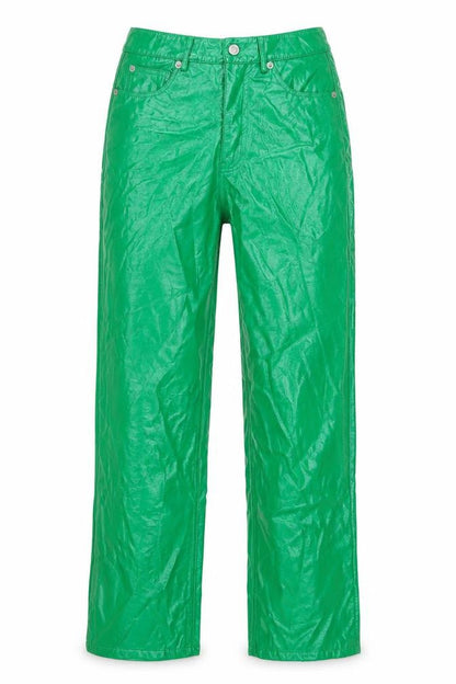 JJXX Women's Green Straight Trousers S