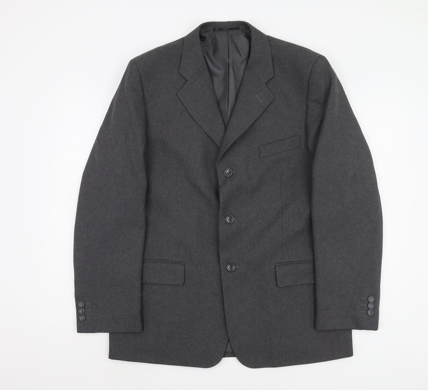 Mens UK Size 40 Lincroft Regular Grey Suit Jacket