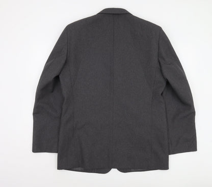 Mens UK Size 40 Lincroft Regular Grey Suit Jacket