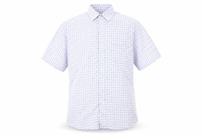 Wolsey Men's Multicoloured Check Short Sleeve Shirt S