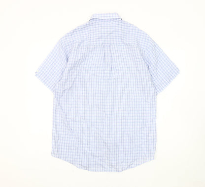 Wolsey Men's Multicoloured Check Short Sleeve Shirt S