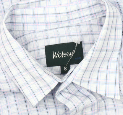 Wolsey Men's Multicoloured Check Short Sleeve Shirt S