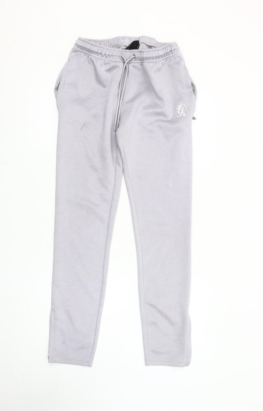 Gym King Men's Grey Joggers L - Athletic Fit
