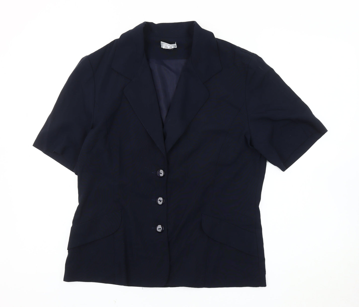 Womens UK Size 14 OPUS Regular Blue Blazer