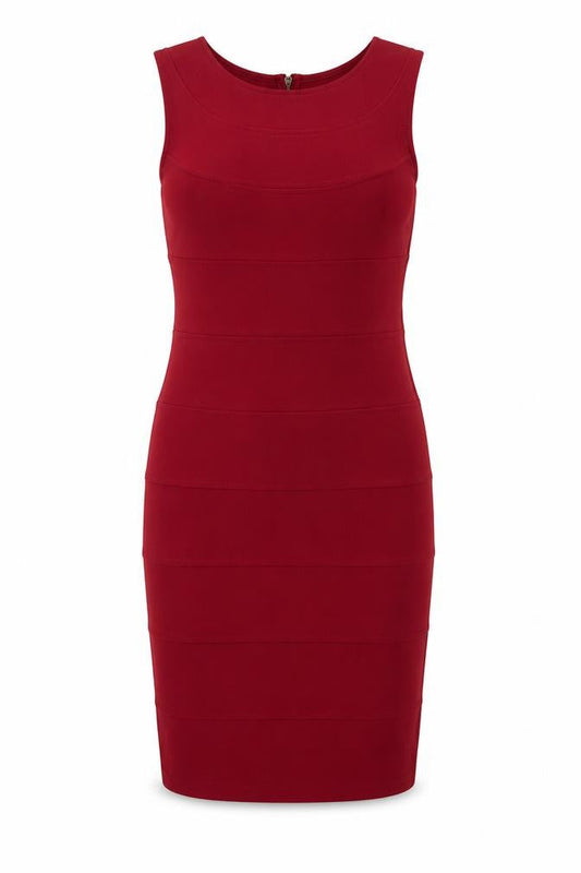 Boohoo Women's Red Bodycon Dress Size 6 Party Cocktail