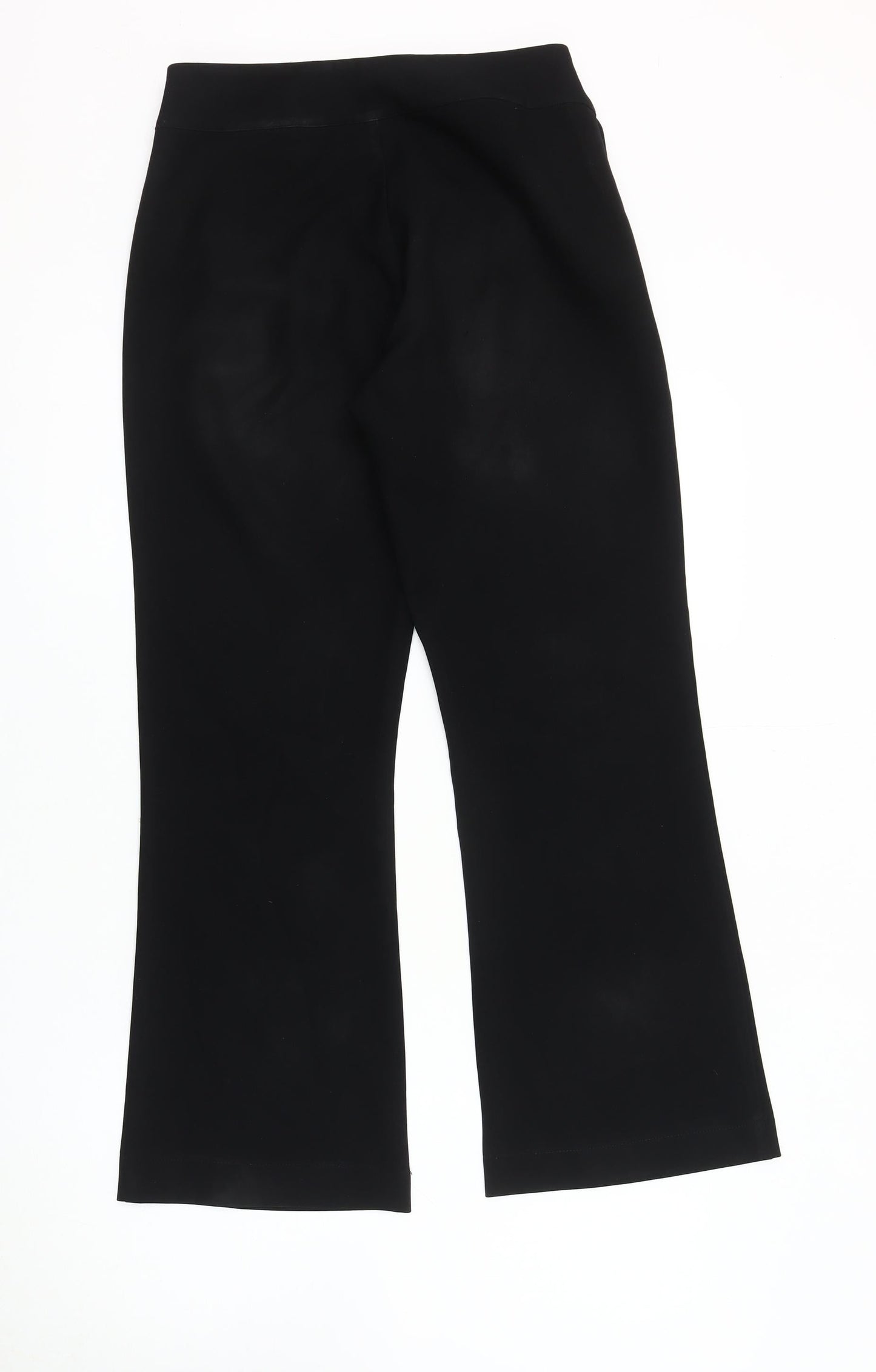 Inline London Women's Black Flared Trousers Size 8