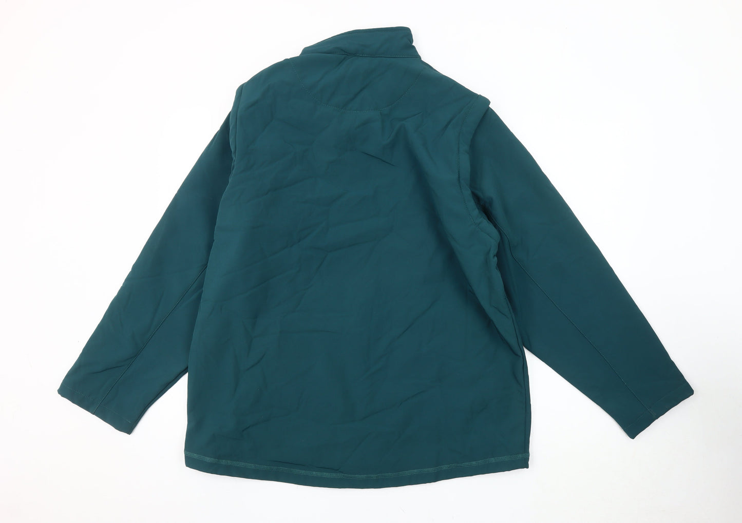 Mens UK Size L Old Salt Green Soft Shell