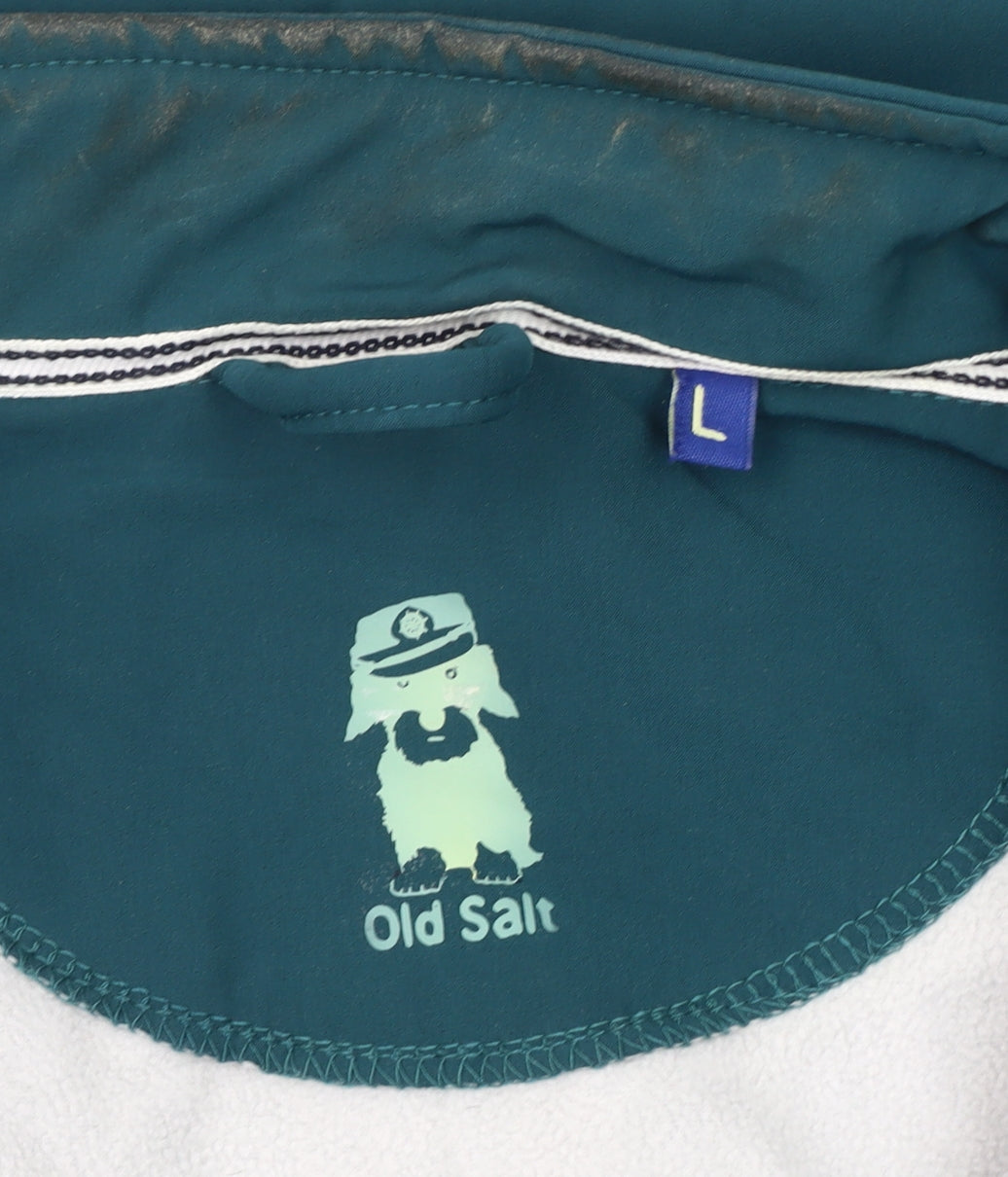 Mens UK Size L Old Salt Green Soft Shell
