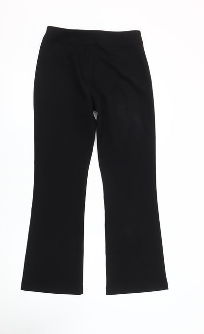 INLINE LONDON Women's Black Trousers Size 6